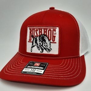BUSH HOG Machinery Outdoors Arborist Forestry Agriculture Trucker Patch Hat Cap